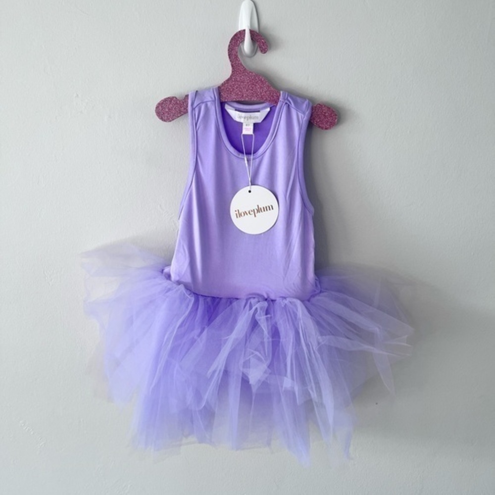 NWT iloveplum BAE tutu dress - Esme viola purple 8Y